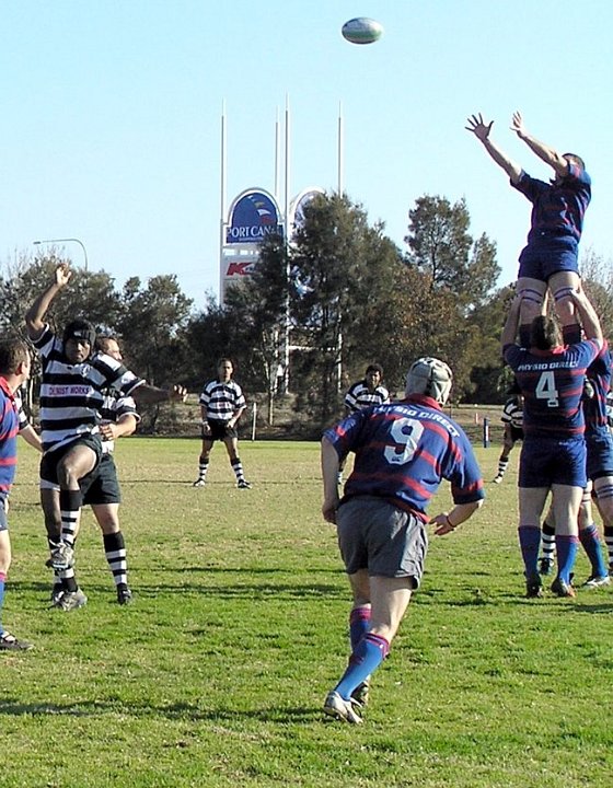 1st XV - line out